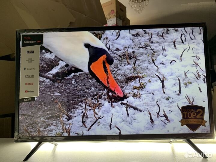 Premium телевизор 32 HDR10,300 Гц,Android(новый)