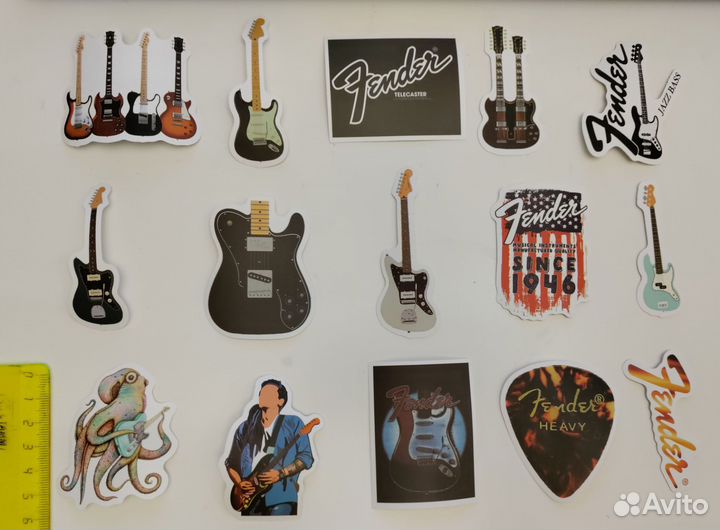 Наклейки fender