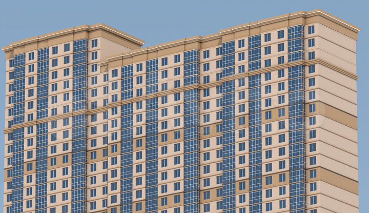 2-к. квартира, 69,5 м², 15/22 эт.