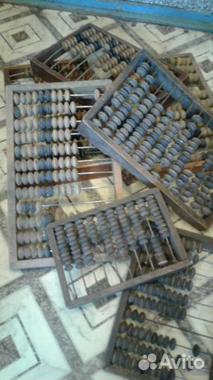 Счеты деревянные