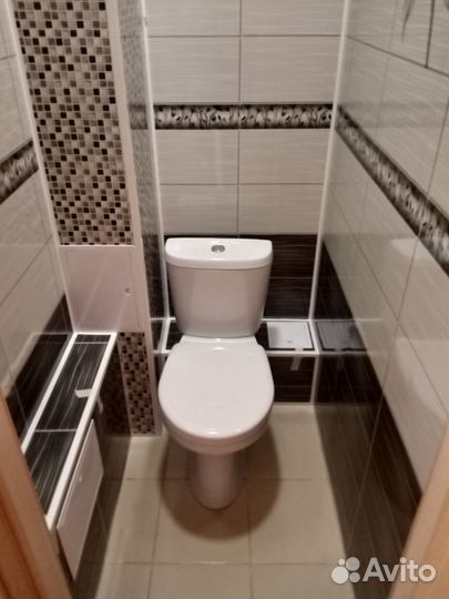 Ремонт ванной туалета панелями Пвх