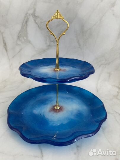 Фруктовница из эпоксидной смолы