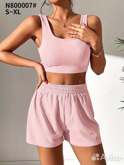 Топ женский с шортами