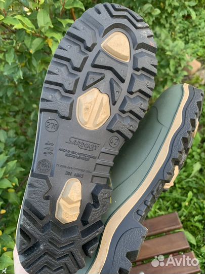 Сапоги резиновые мужские новые р.42