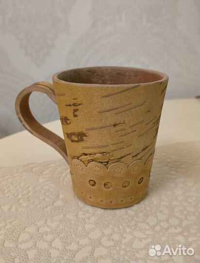 Сувенир Кружка из бересты