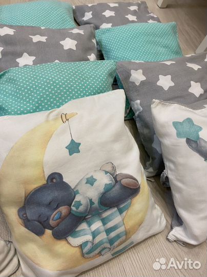 Бортики в детскую кроватку