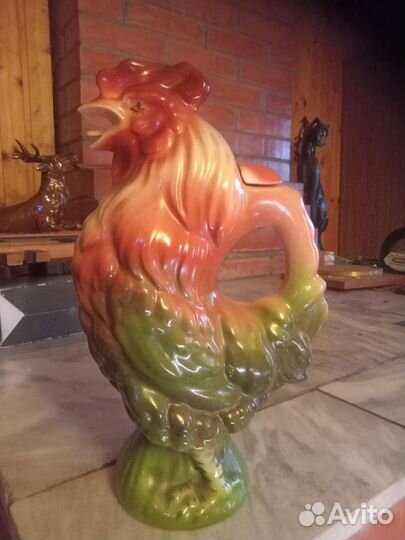 Штоф для вина Петушок из 60 годов