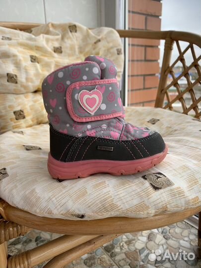 Ботинки зимние для девочки