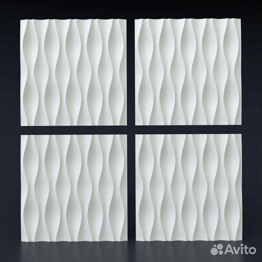 Гипсовая 3D панель 