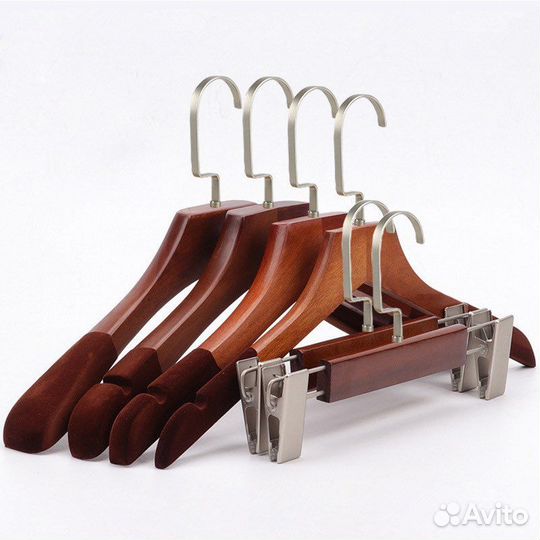 Вешалки плечики деревянные новые