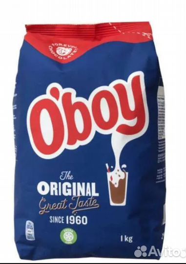 Какао oboy 1 кг растворимый из Финляндии
