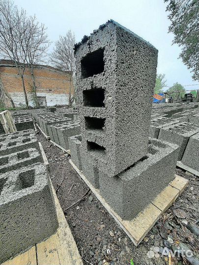 Блок отсевной шлакоблок