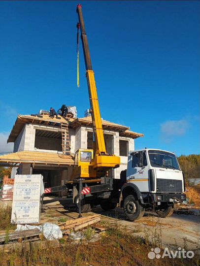 Аренда и услуги автокрана, 25 т, 31 м, с гуськом 7.5 м