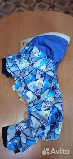 Комбинезон зимний для средней собаки