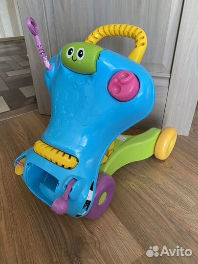 Ходунки каталка машинка 2 в 1