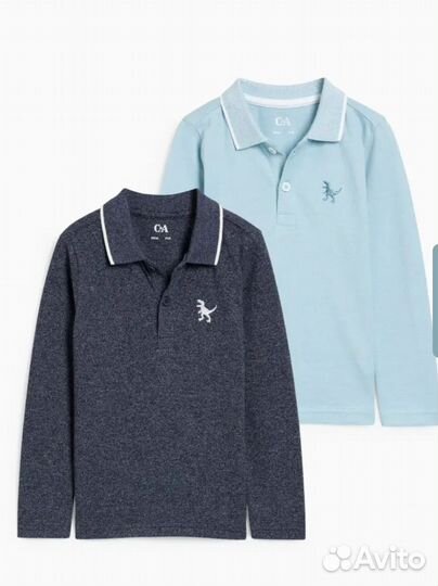 C&A Комплект поло лонгсливов 104