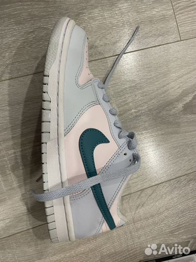 Кроссовки оригинал Nike Dunk Low Mineral Teal (GS)