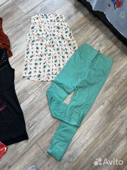 Большой пакет женской одежды xs/s