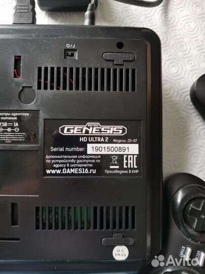 Игровая приставка genesis