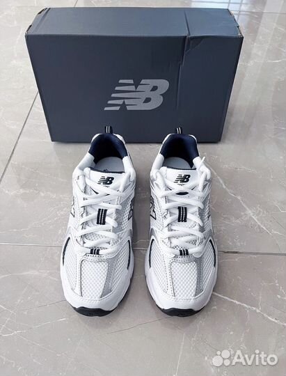 New Balance 530 Silver White Navy 36 - 45EU