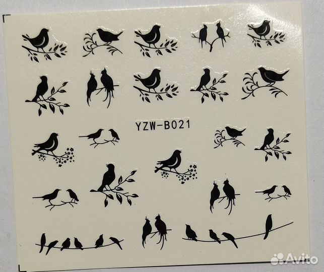 Наклейки на ногти