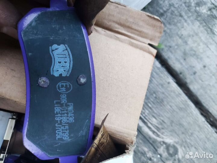 Тормозные колодки nibk PN0436