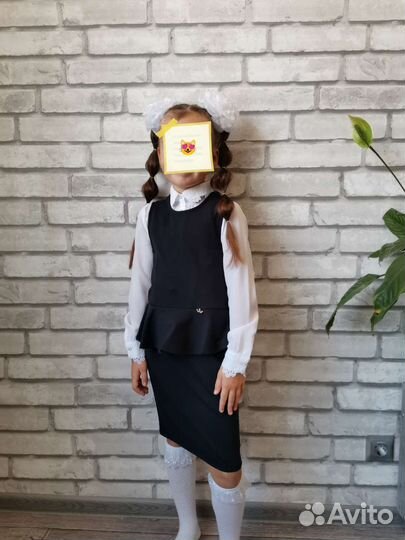 Форма школьная для девочки 134 рост