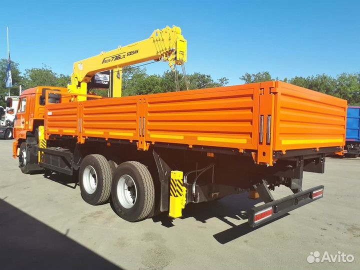 КамАЗ 65115 с КМУ, 2023