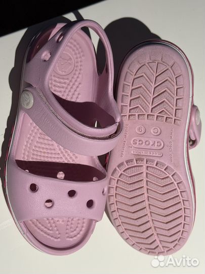 Сандалии crocs детские c9