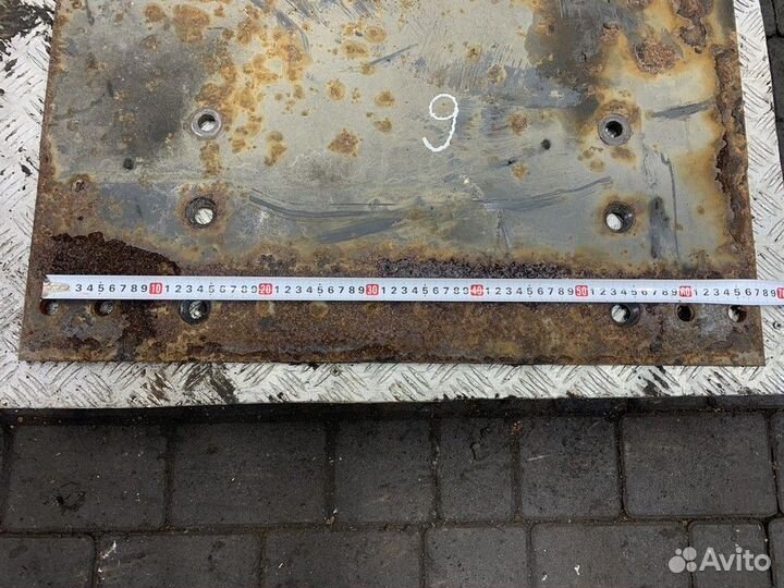 Плита под седло 880х645х12 Daf XF105