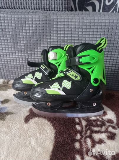 Коньки раздвижные 31-34