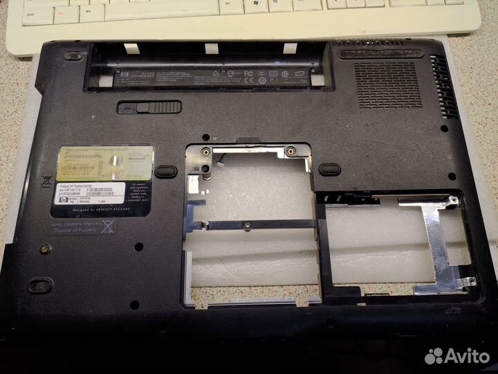 Поддон hp dv6707us dv6700