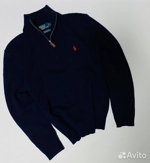 Свитер Polo Ralph Lauren 1/4 zip Оригинал