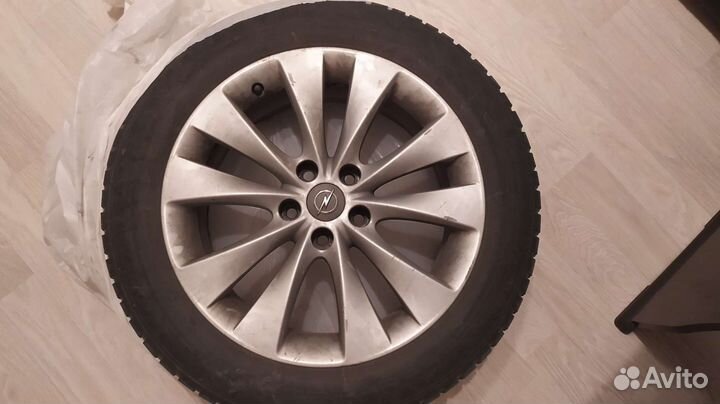 Диски с резиной r18 Опель астра j