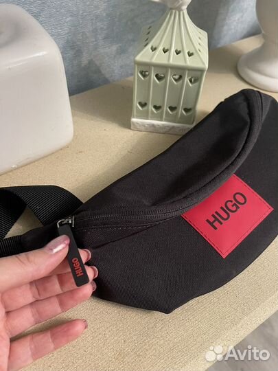 Поясная сумка мужская boss