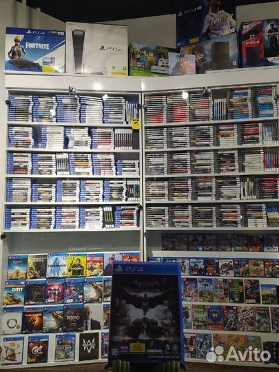 Batman: Рыцарь Аркхема - Новый Диск PS4 - прокат