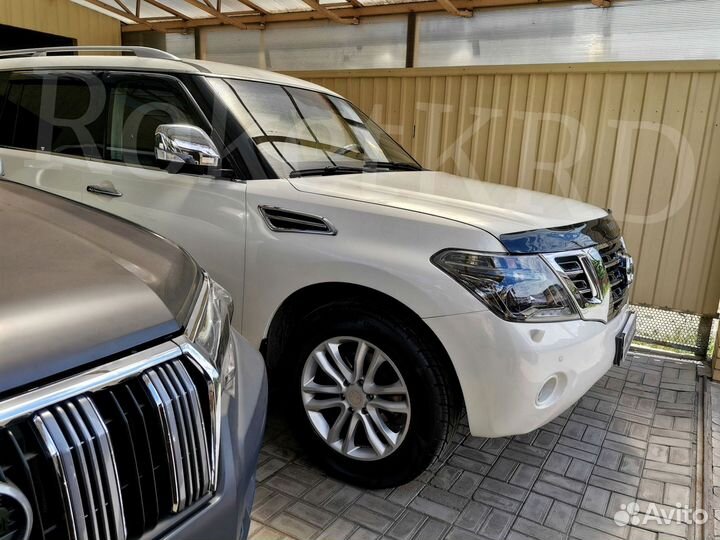 Рестайлинг Nissan Patrol в 2015 год без бампера