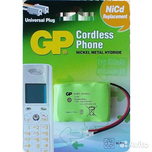 T279 Аккумулятор NiMH 600mAh 3.6В