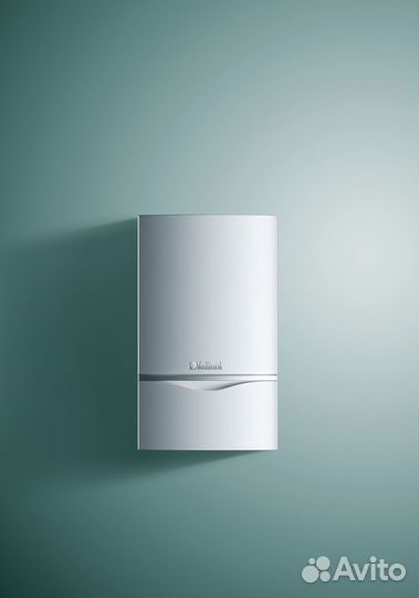 Котел газовый Vaillant turbo двухконтурный турб