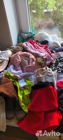 Пакет вещей на девочку.Размер 98-128