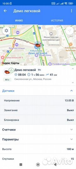 Глонасс/GPS мониторинг для таксопарков