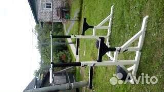 Стойка под штангу с подстраховкой