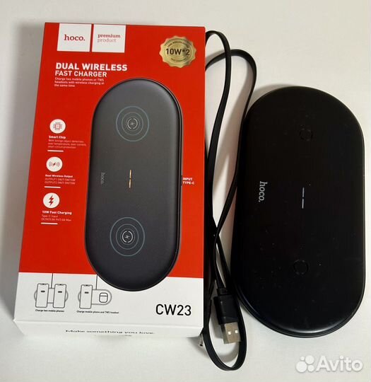 Беспроводная зарядка hoco