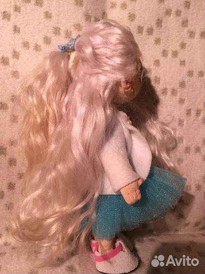 Кукла ручной работы из бязи 23 см