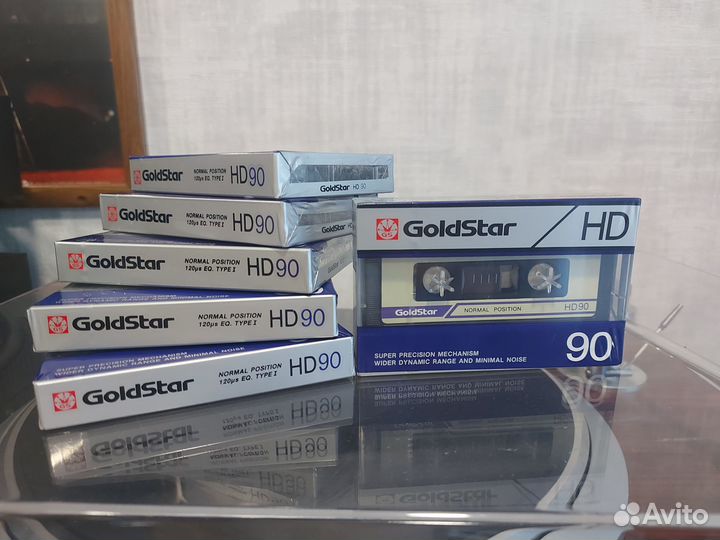 Кассеты запечатанные Gold Star