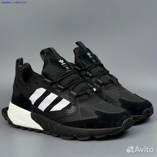 Кроссовки Adidas ZX 1000 Black (Арт.33927)