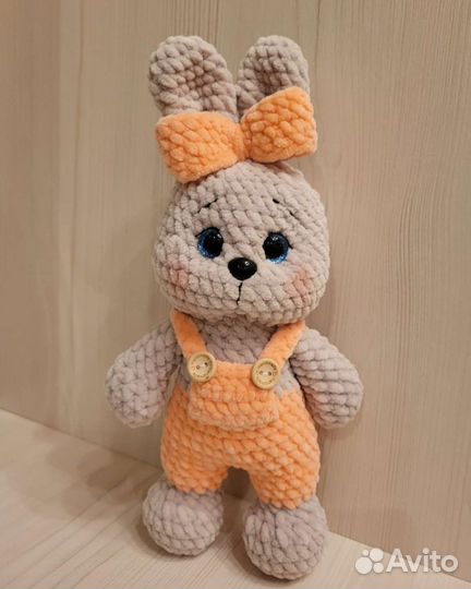 Мягкая плюшевая игрушка ручной работы
