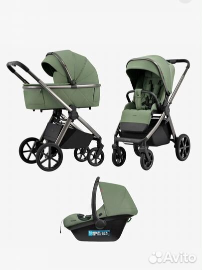 Коляска 3 в 1 Carrello Omega