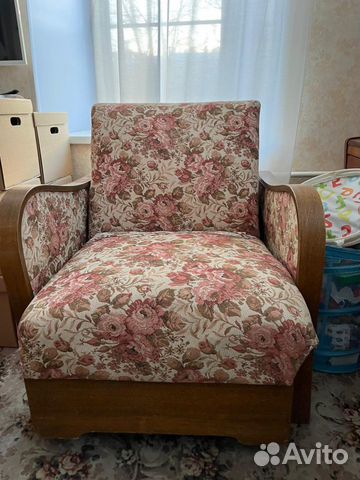 Кресло-кровать, старинное