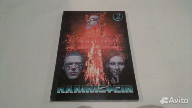 Книга песенник группа Рамштайн Rammstein